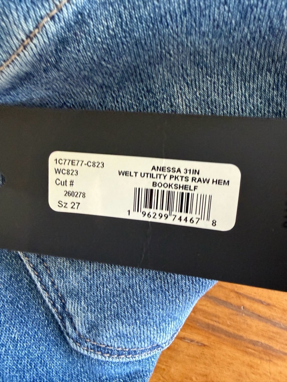 PAIGE Anessa Wide Leg Jeans - Picture 6 of 8